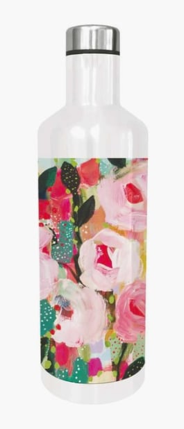 Large Floral Water Bottle (Various Designs) - $30